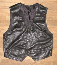 D'Homme Gilet en Cuir / Gilet