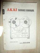 Documentation technique magnétophone à bande AKAI GX-625