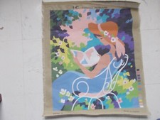 canevas à broder 53 cm x 65 cm-la liseuse