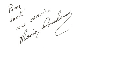 Mario prudom signed - mario,