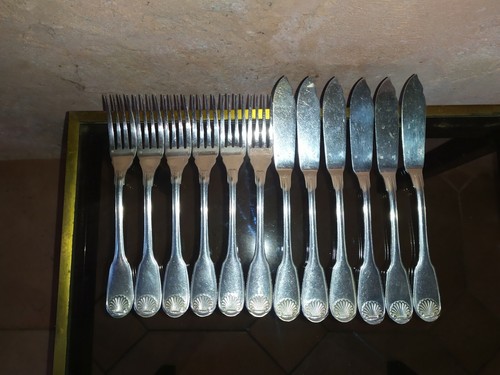 Christofle fourchettes 6 - 6,