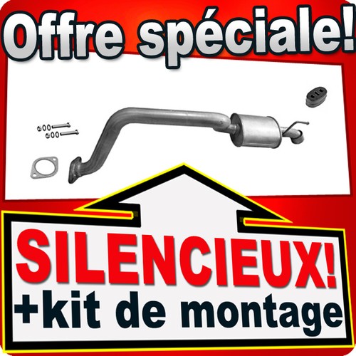 Silencieux arriere pour - arriere,