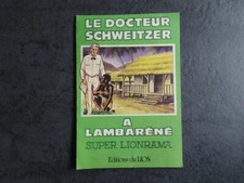 Décalcomanie ancienne Super Lionrama Docteur Schweitzer