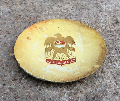 Vintage rare main peint aigle - main,