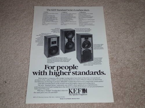 Kef carlton coda carina - kef, carlton,