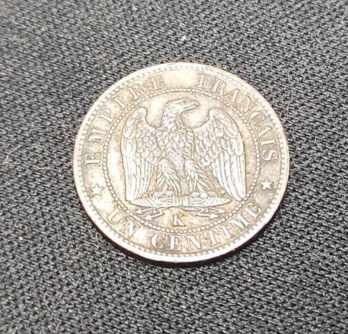 France centime napoléon - napoléon, iii