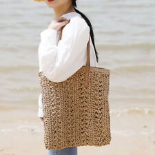 Femme Paille Sac à Main Plage