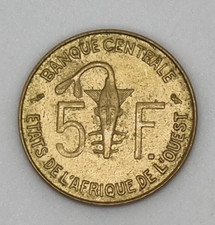 5 francs 1972 - États de
