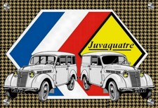 plaque RENAULT JUVAQUATRE