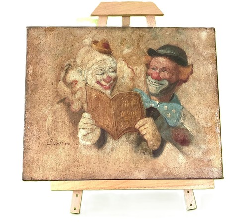 Tableau huile sur toile - huile,
