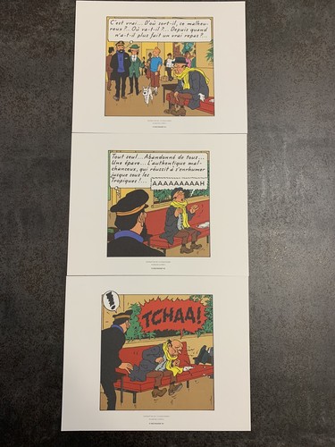 Planches strip tintin herge - planches,