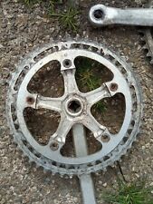 Pedalier Solida Double Plateau pour Vélo  Course  Vintage