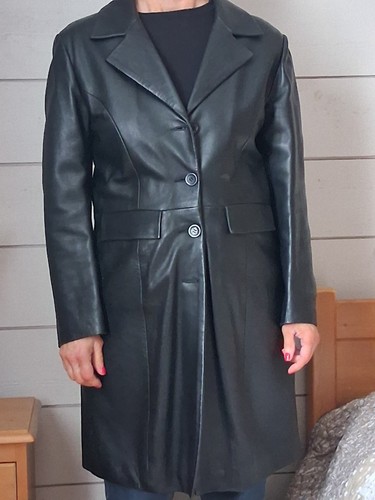 Manteau cuir femme oakwood - manteau,