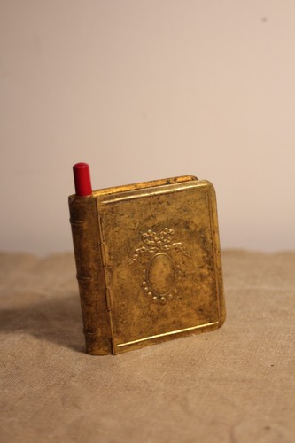 Ancien rare poudrier en - ancien,