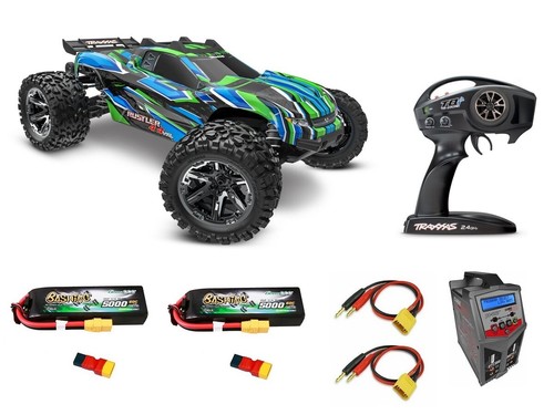 Traxxas trx67376 rustler 4x4 - traxxas,