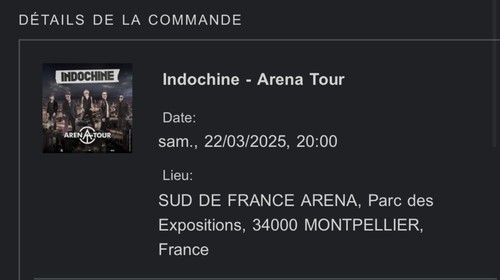 Place concert indochine - de,