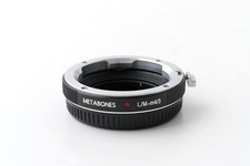 Adaptateur Metabones pour objectifs Leica M sur Micro Four Thirds