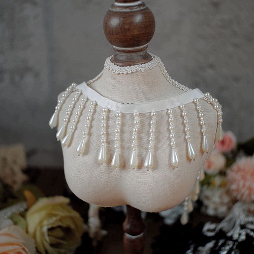 Frange perles tubes - en,