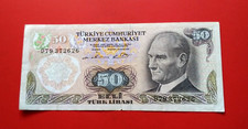 Billet Turquie 50 Turk Lirasi