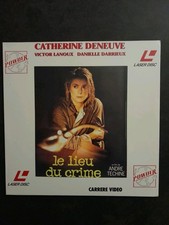 LASERDISC - LE LIEU DU CRIME - CATHERINE DENEUVE - VICTOR LANOUX - PAL - VF