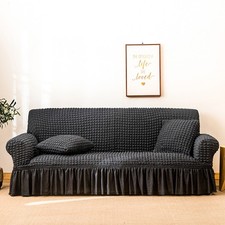 Elastic sofa cover easily fits