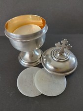 CIBOIRE AUX MALADES ARGENT POINCONS