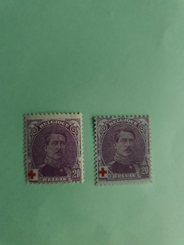 Timbres belgique1 neuf - la,