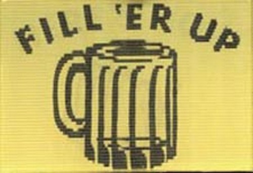 Remplissez bière voici - remplissez,