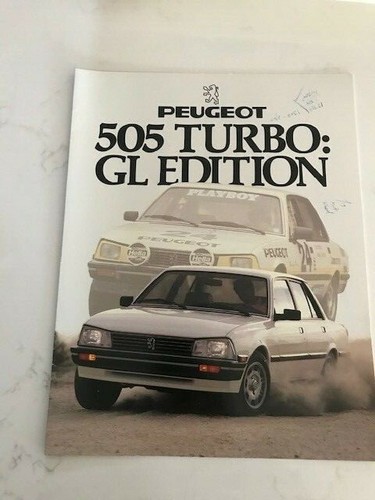 Peugeot 505 turbo edition - turbo,