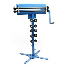 Bordeuse moulureuse manuelle Socle Usinage Cintrage de tôle Rouleaux profilés