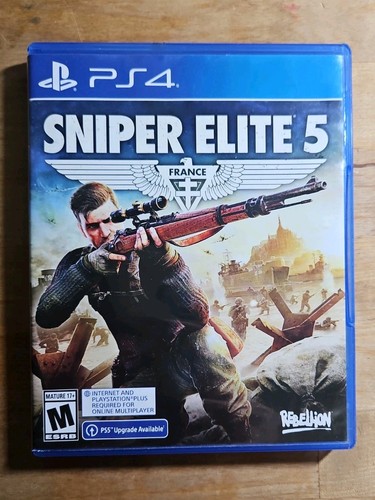 Sniper elite ps4 - 5, (ps4