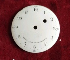  HORLOGERIE Cadran Pour Montre Gousset  , Montre Coq  Ø 47,7 mm