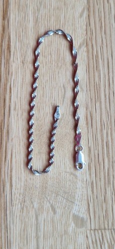 Bracelet torsadé argent - bracelet,