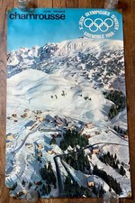 Affiche originale chamrousse - originale,