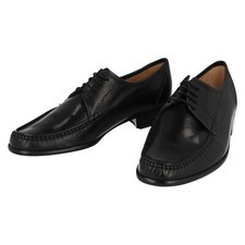 Chaussures Mocassins À Lacets Noires Grenson Pour Hommes Taille 7.5G ; Crew