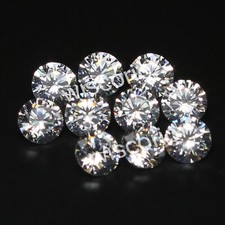 Diamant blanc rond certifié