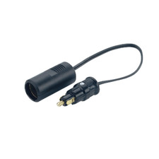 ProCar Adaptateur 12-24V Allume Cigare Prise DIN 8A Camion Camping Car Bateau