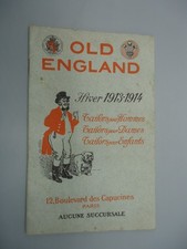 Old England - Hiver 1913-1914