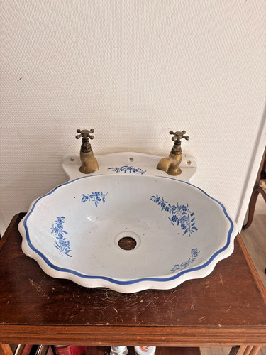 Lavabo mural lave main - lavabo,