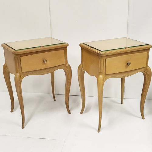 Paire tables chevets - de,