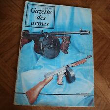 Revue GAZETTE ARMES n°11 1973 revolver delhaxe remington bowie knife thompson