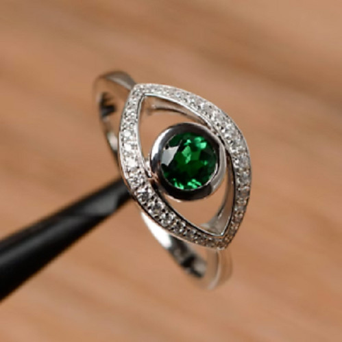 Bague cadeau blanc - cadeau, or