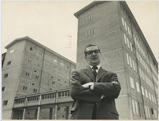 Italia, Corrado Corghi, Direzione della D.C.  Vintage silver print Tirage arge