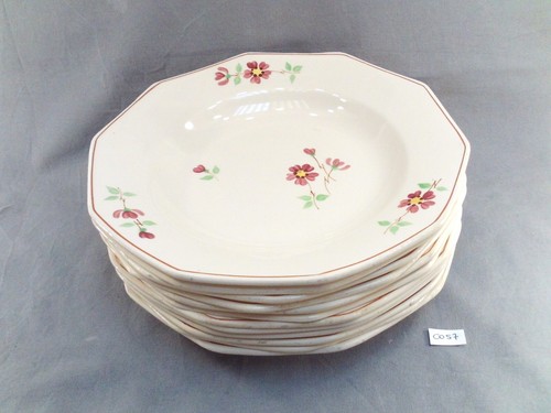 Anciennes assiettes en - 12,