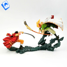 Figurines articulées One Piece Barbe Blanche Vs Roger 10 cm STATUE DE COLLECT...