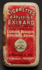 Ancien Boite Tole Cigarettes