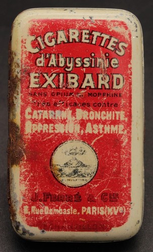 Ancien boite tole cigarettes - ancien,