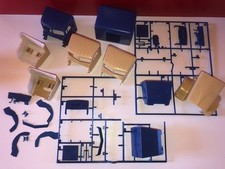 1/25 REVELL PIÈCES DE MAQUETTE CAMION KENWORTH W900 CABINE COUCHETTE CAPOT