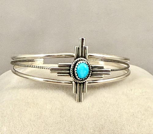 Navajo zia design turquoise - navajo,