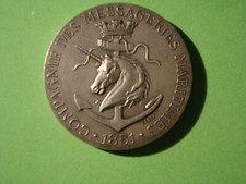 médaille des  messageries maritimes - assemblée générale des actionnaires 1851